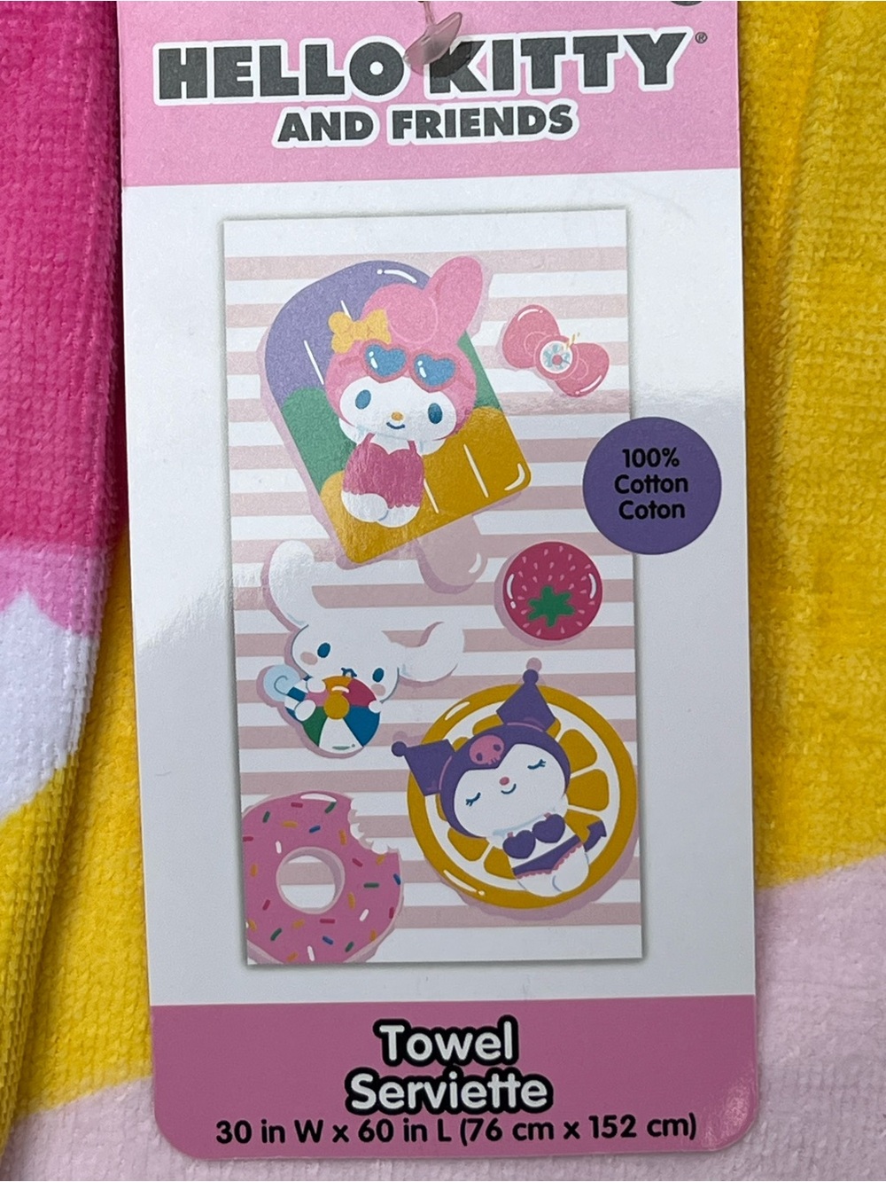 Hello Kitty & Friends Beach Towel